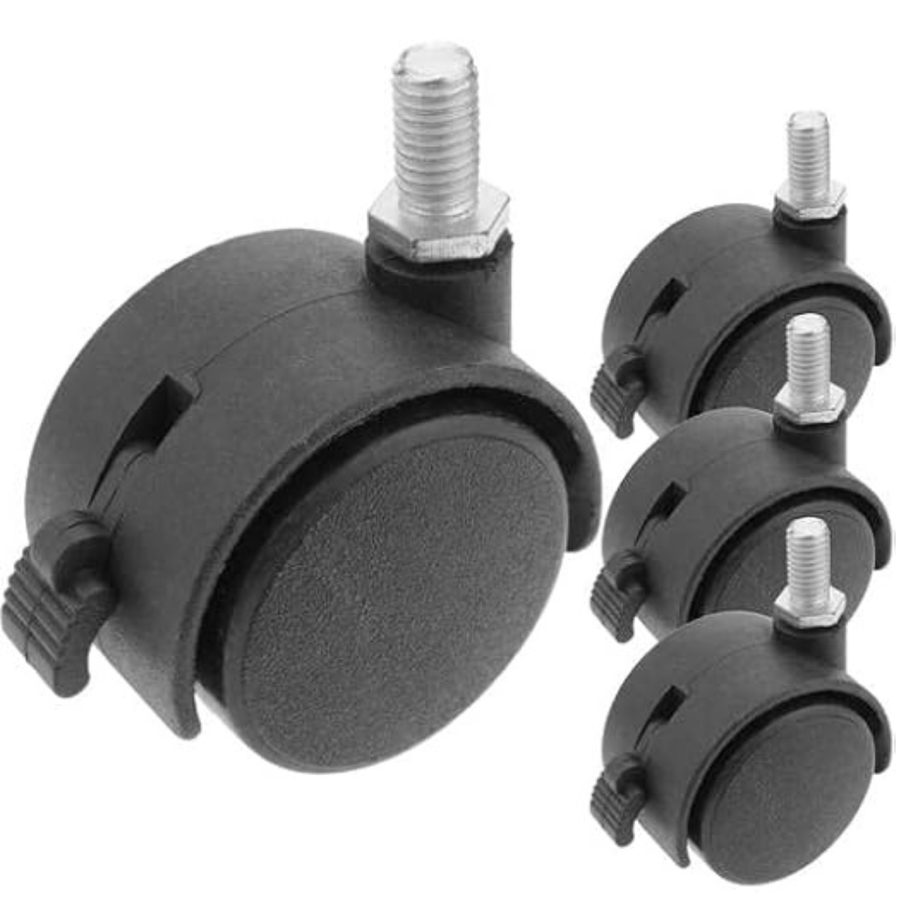 ProGrip Twin Caster Wheel With Thread 4Pcs - Image 5