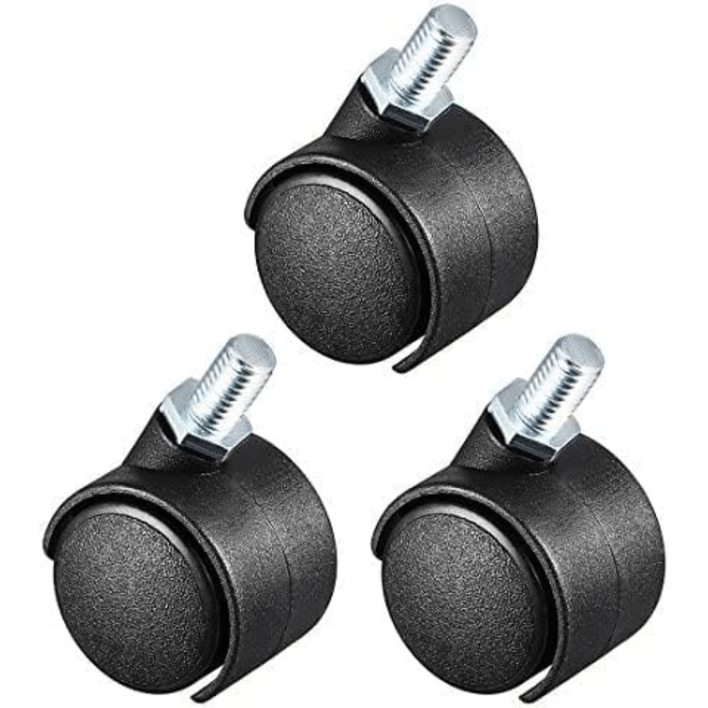 ProGrip Twin Caster Wheel With Thread 4Pcs - Image 3