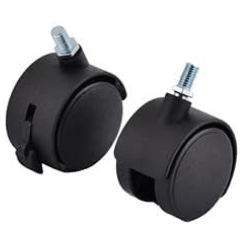 ProGrip Twin Caster Wheel With Thread 4Pcs - Image 2