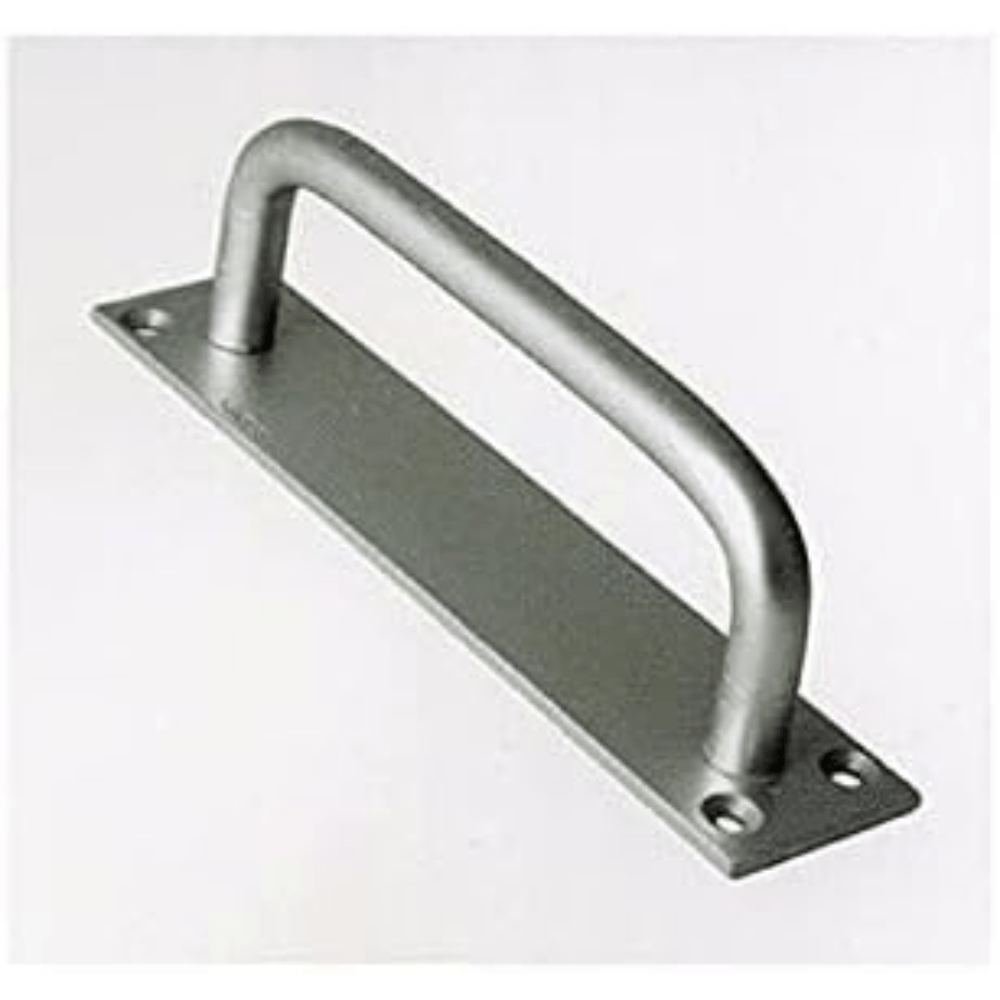 ProGrip Aluminium D Type Door Handle With Plate (6.5X9")