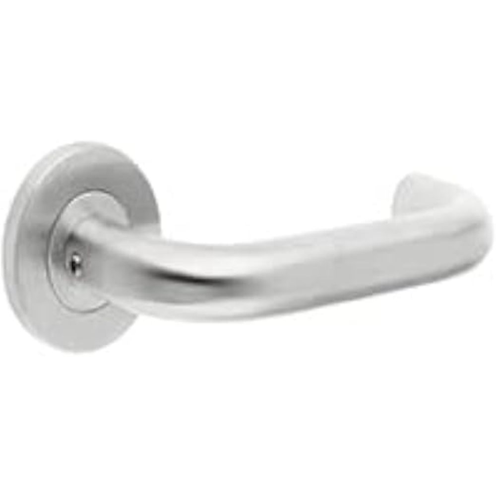 ProGrip Stainless Steel Rose Type Lever Door Handle (U Type 19mm) for Indoor Wooden Doors - Image 3