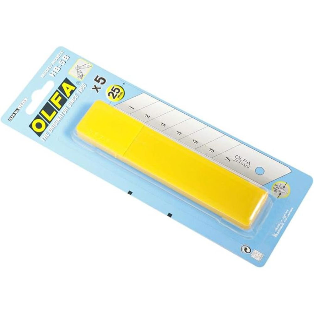 OLFA Heavy-Duty Replacement Blades HB-5B (5-Pack) - Image 2