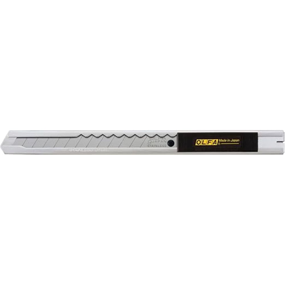 OLFA 9mm Stainless Steel Slide-Lock Utility Knife SVR-1 - Image 3