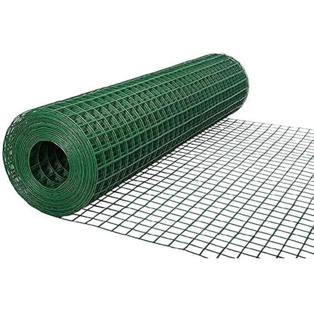 ProGrip Galvanized PVC-Coated Green Mesh Fence