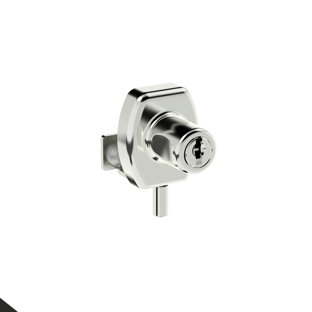 Armstrong Ultra Small Glass Cabinet Lock 407S-2