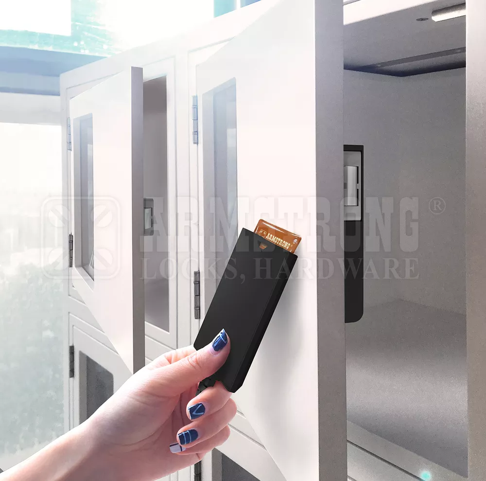 Armstrong Batteryless electronic lock - latch locking- NBWS-001 - Image 2