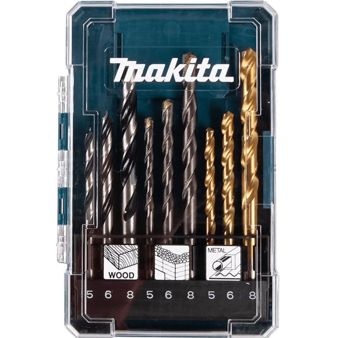 Makita D-71962 9 Piece Drill Bit Set