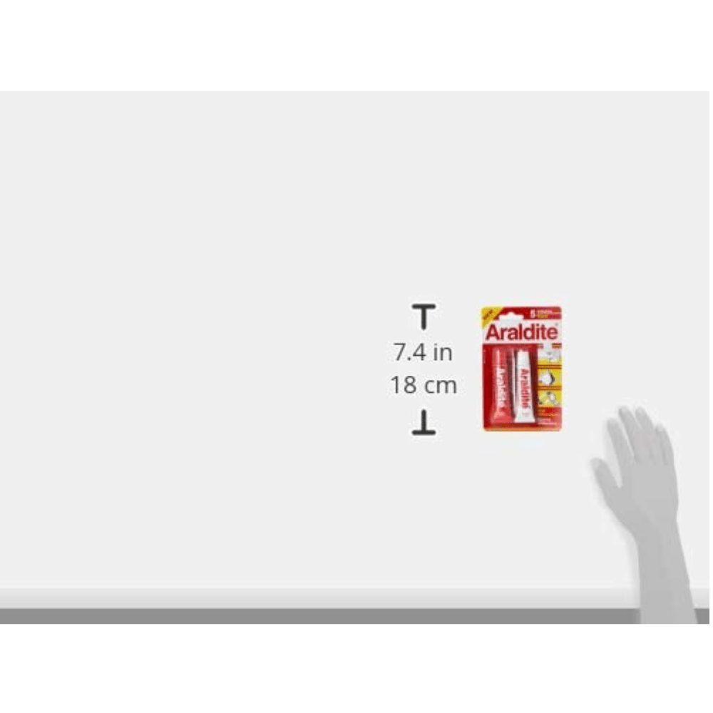 Araldite 5 Min Rapid, 17ml, Red/White (Pack of 2) - Image 2
