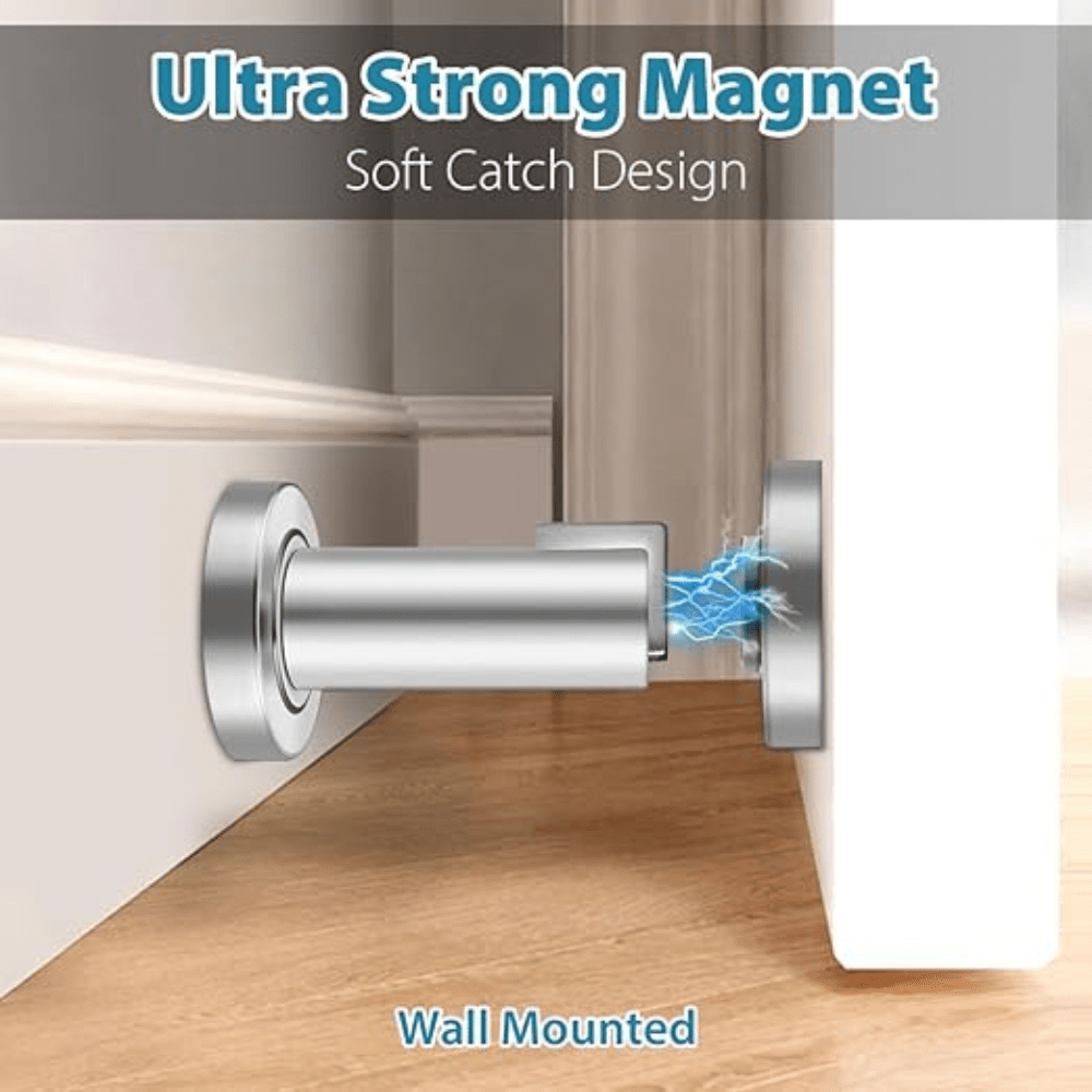 ProGrip Stainless Steel Magnetic Door Stops - Image 5