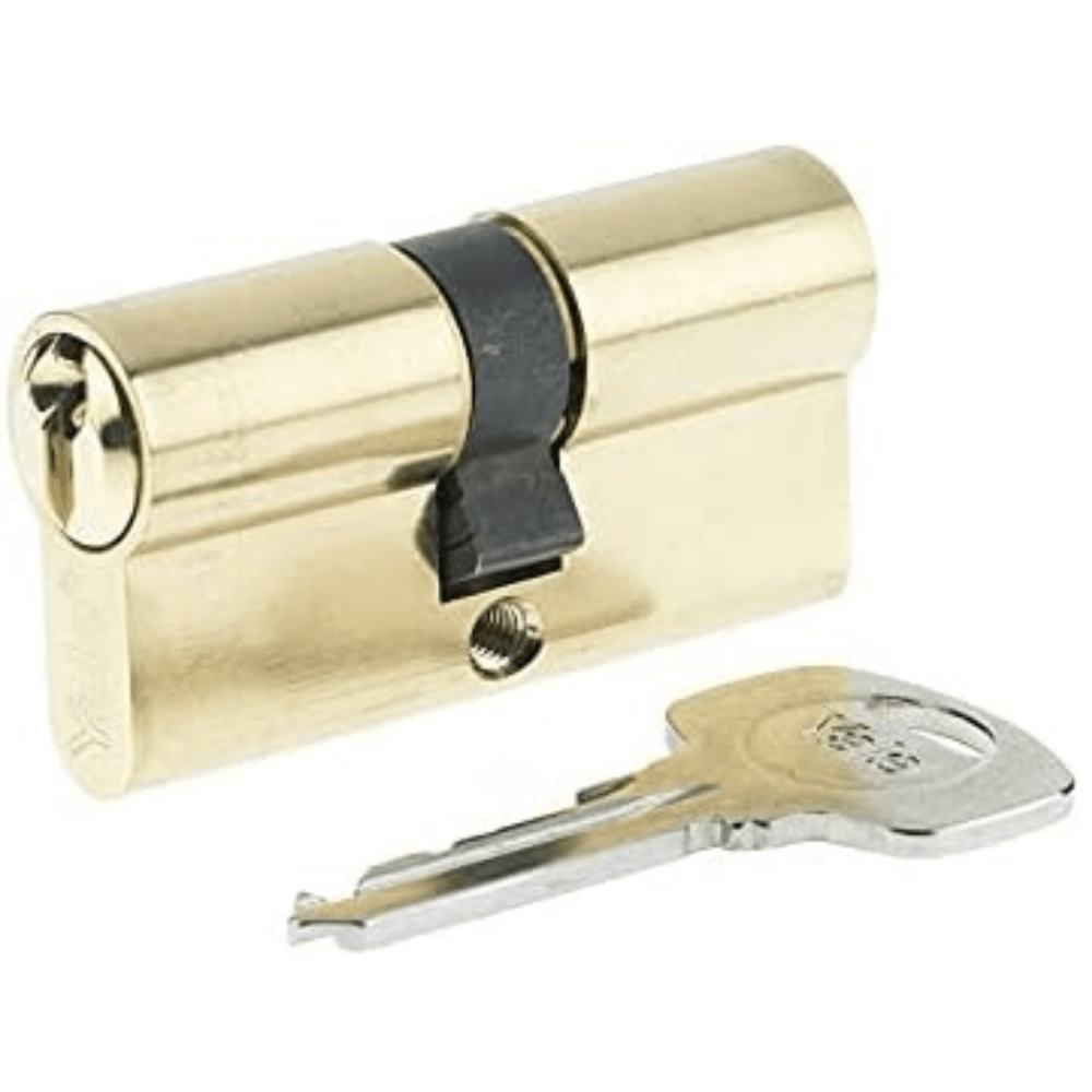 Yale Double Euro Profile Cylinder 30+30 Polished Brass - Image 3