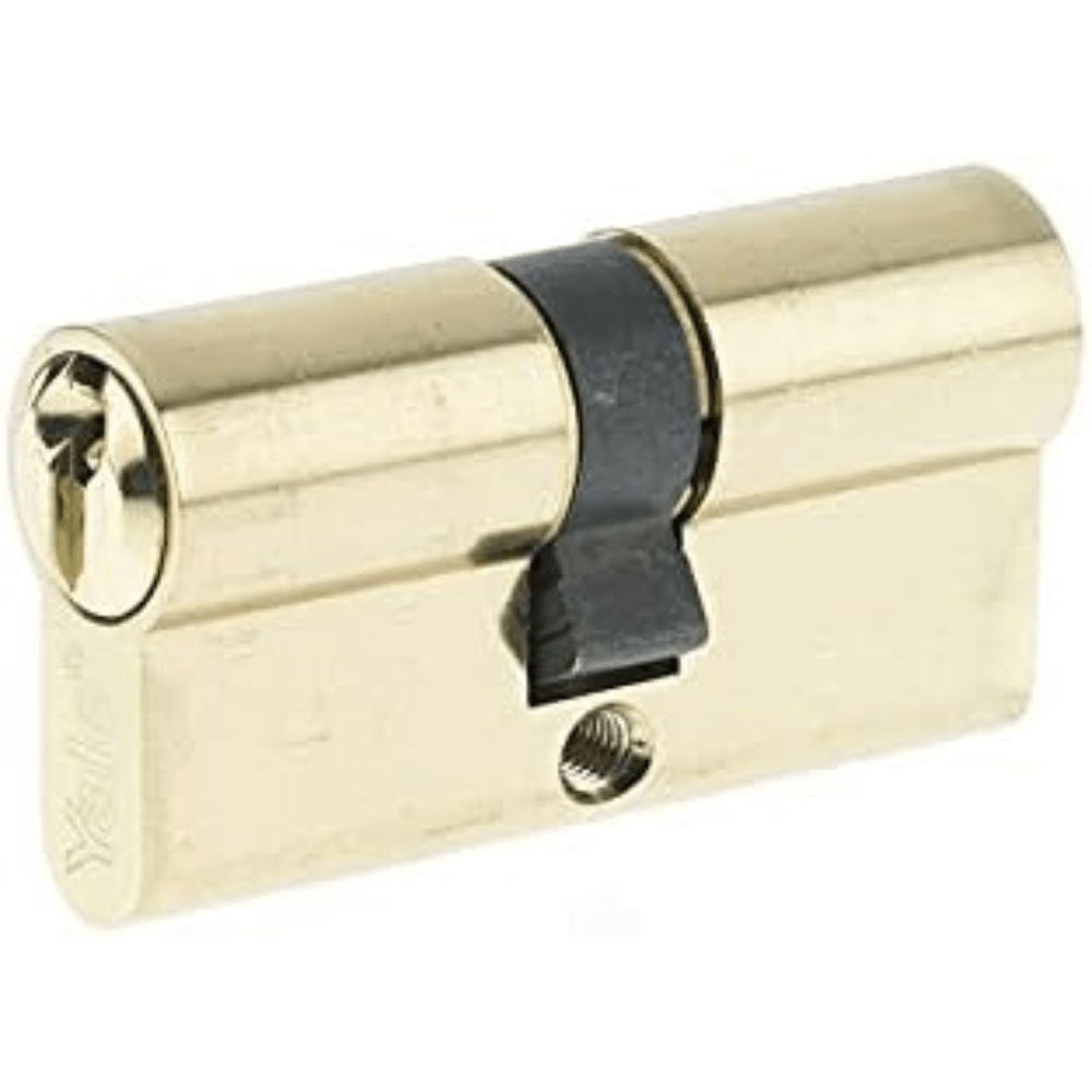 Yale Double Euro Profile Cylinder 30+30 Polished Brass - Image 4