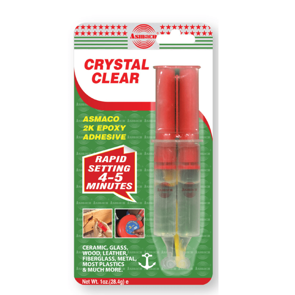 ASMACO EPOXY STEEL -CRYSTAL CLEAR