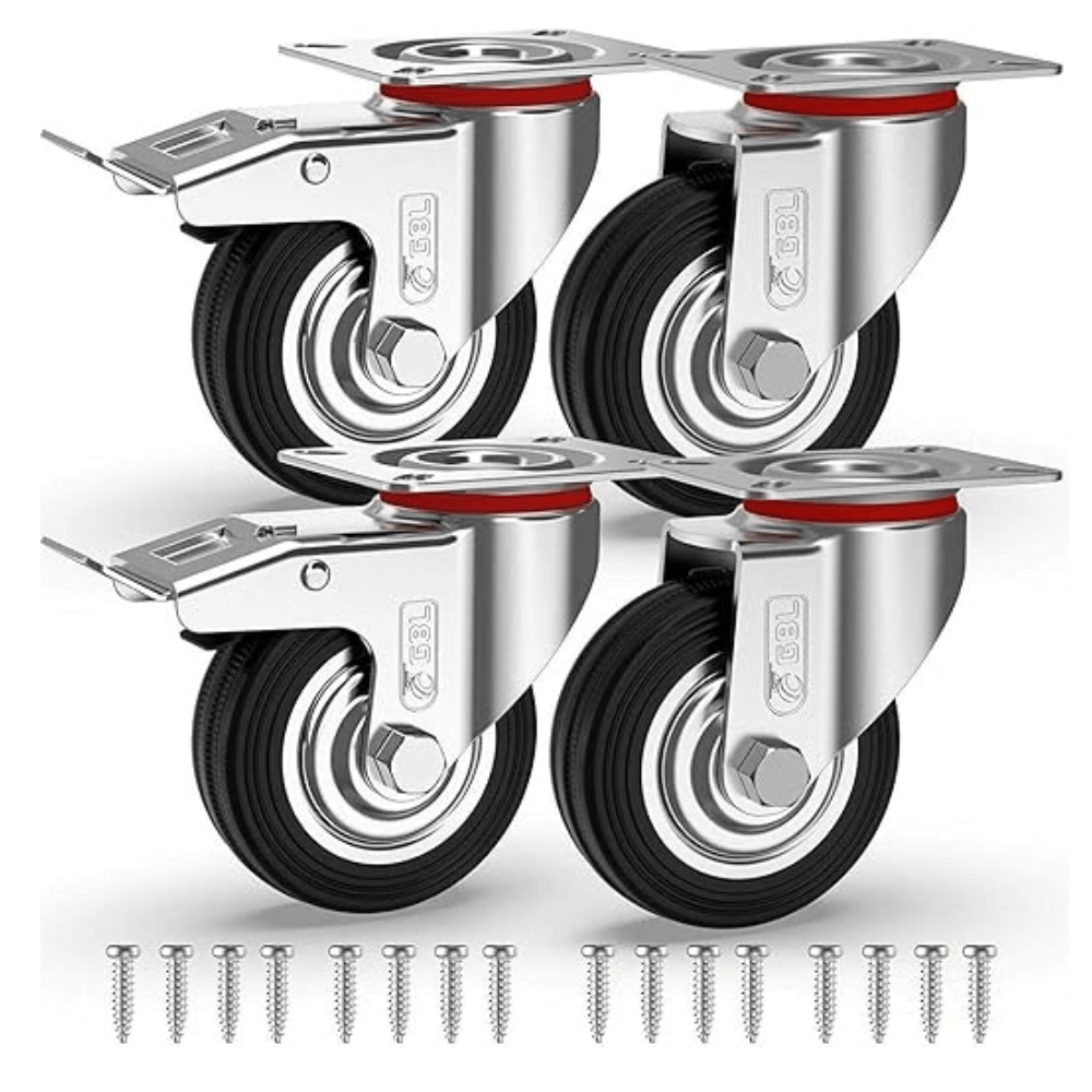 ProGrip Heavy Duty Caster Wheels 3Inch