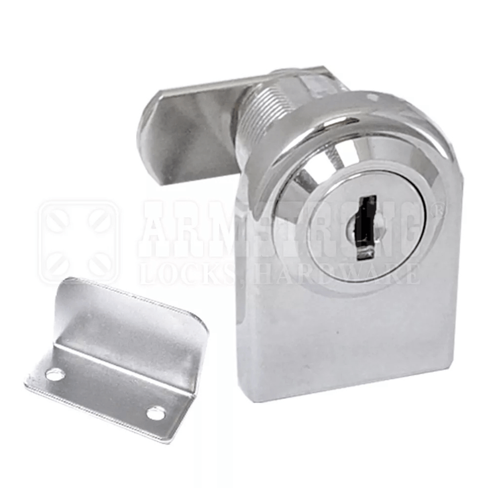 Armstrong Cabinet Single Swinging Glass Door Lock 410-4