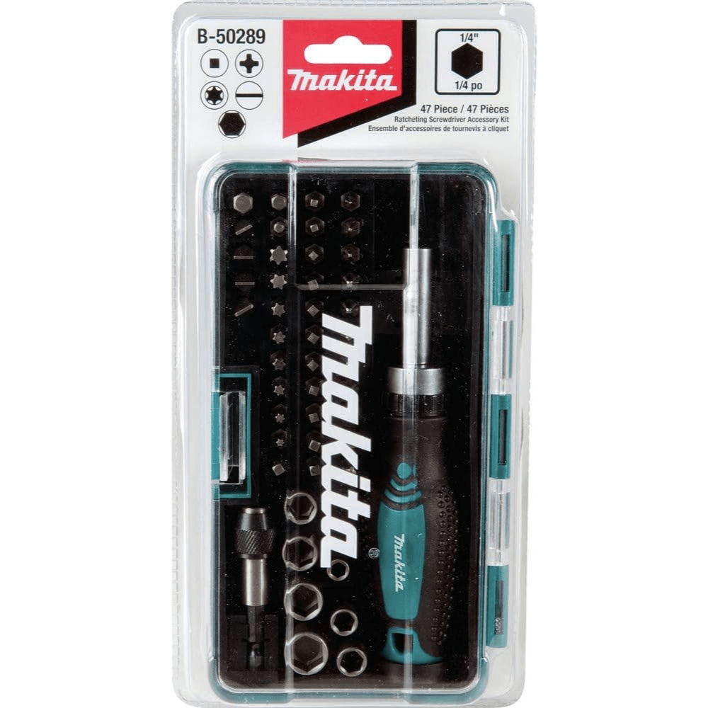 Makita Ratchet and Bit Set (47 Piece) (B-50289) - Image 5