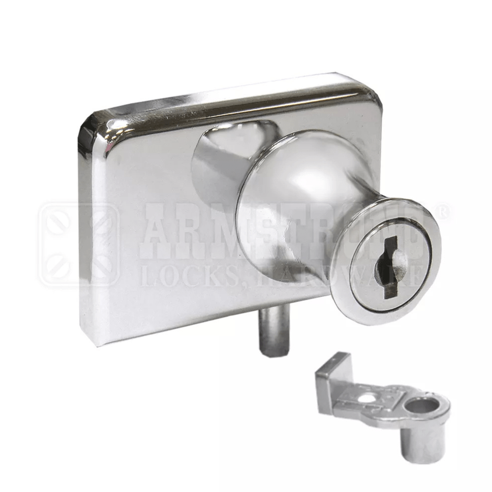Armstrong Cabinet Double Swinging Glass Door Lock 417-2-5