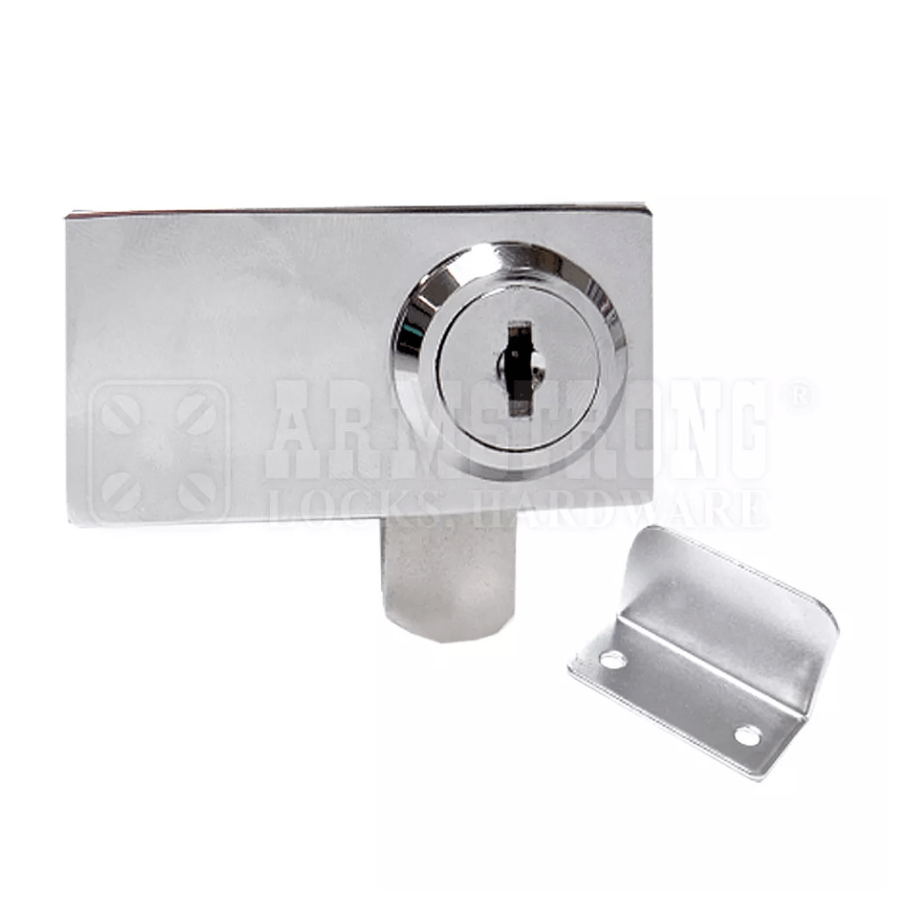 Armstrong Cabinet Double Swinging Glass Door Lock 410-3