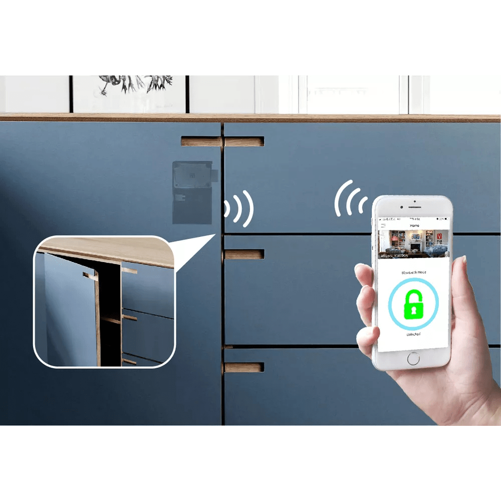 Armstrong Invisible Bluetooth Cabinet Lock (BTLS-BK111) - Image 2