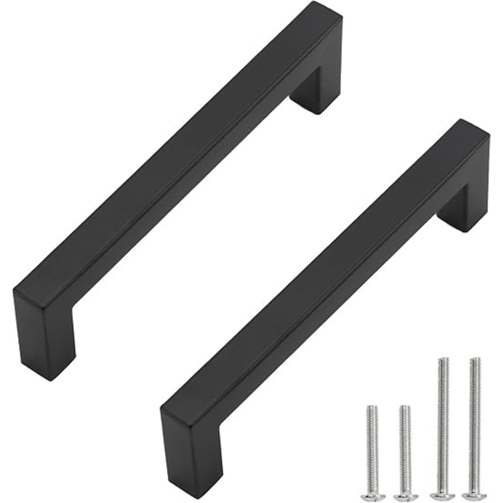 ProGrip Cabinet Handle Square Matt Black