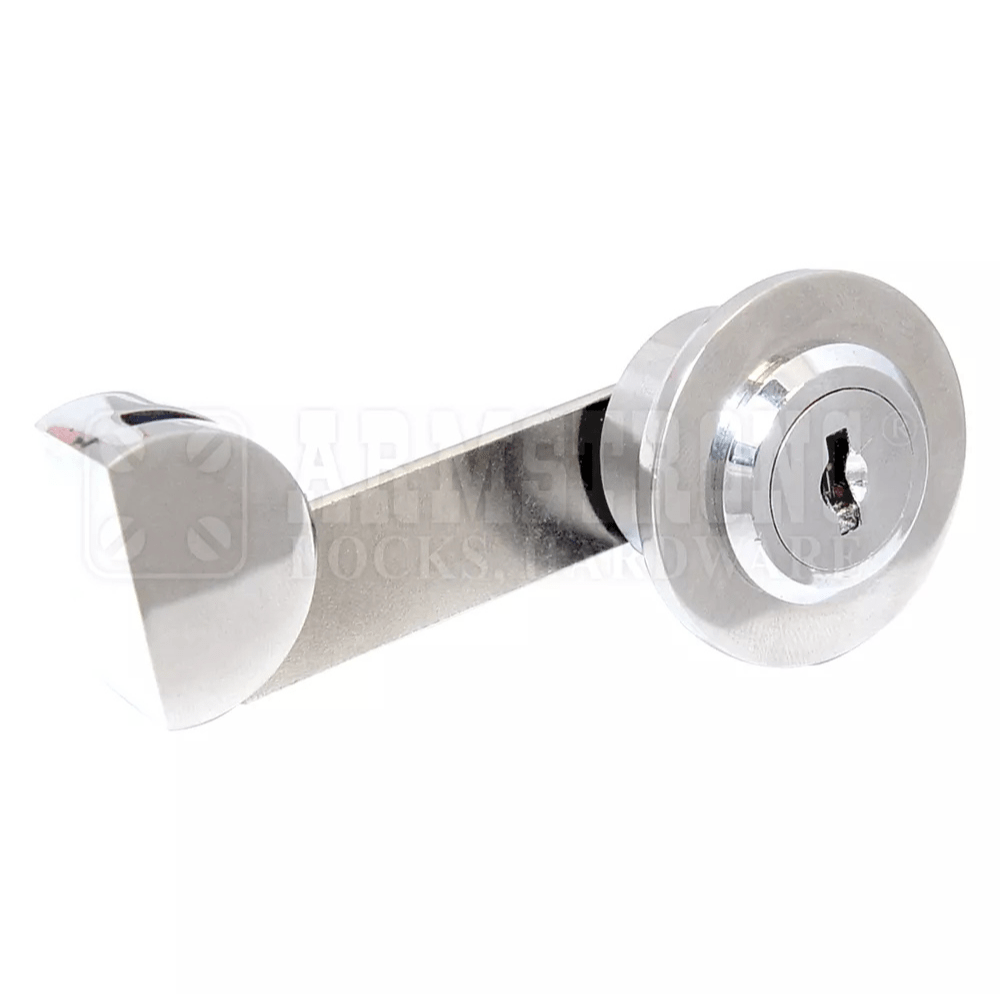 Armstrong UV Glass Bonding Furniture Lock for Single Inset Door UV-410-1