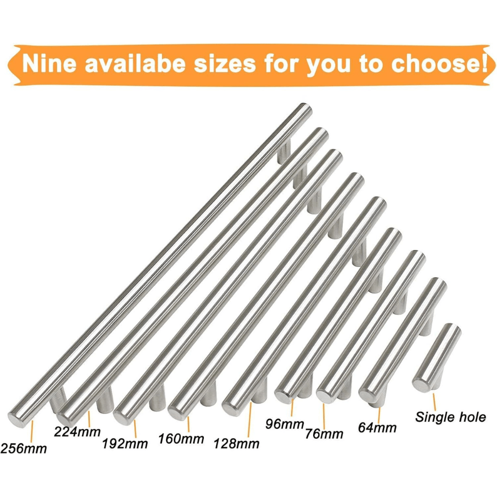 ProGrip Stainless Steel Cabinet Door Handles - Image 2