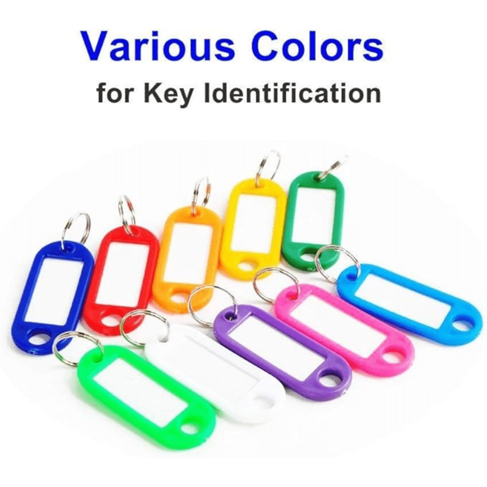 ProGrip Plastic Key Tags with Label - Image 2