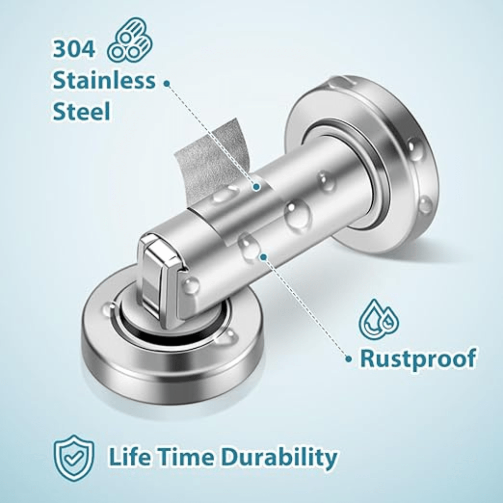 ProGrip Stainless Steel Magnetic Door Stops - Image 3