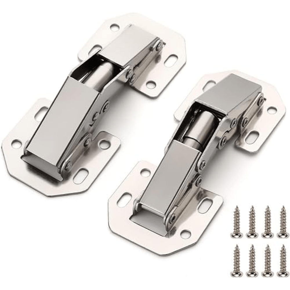 ProGrip Kitchen Cabinet Hinges Nickle Full Overlay