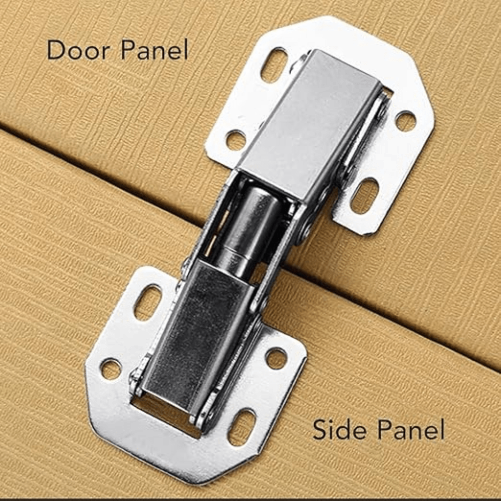 ProGrip Kitchen Cabinet Hinges Nickle Full Overlay - Image 5