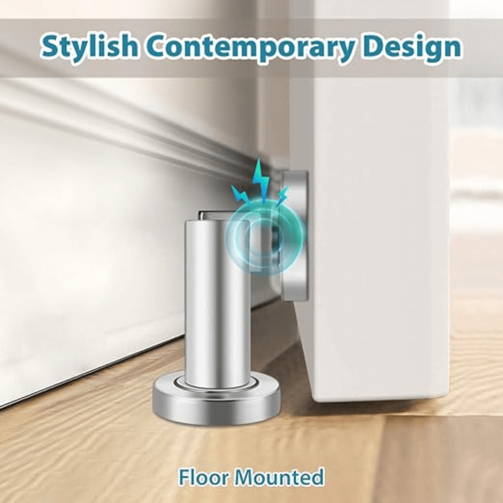 ProGrip Stainless Steel Magnetic Door Stops - Image 4