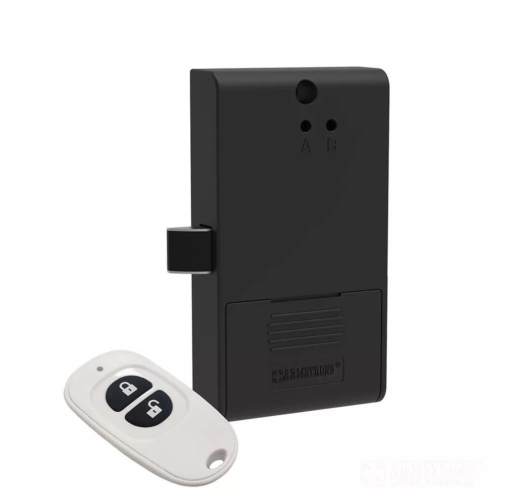 Armstrong Invisible Cabinet Locks - 2 in 1 RFID Card & Remote Controller- SDWS-001A-MB-G2