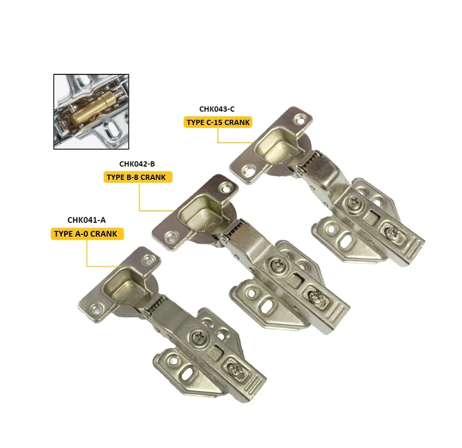TUF-FIX CHK04 CABINET HINGES HYDRAULIC BUTTERFLY