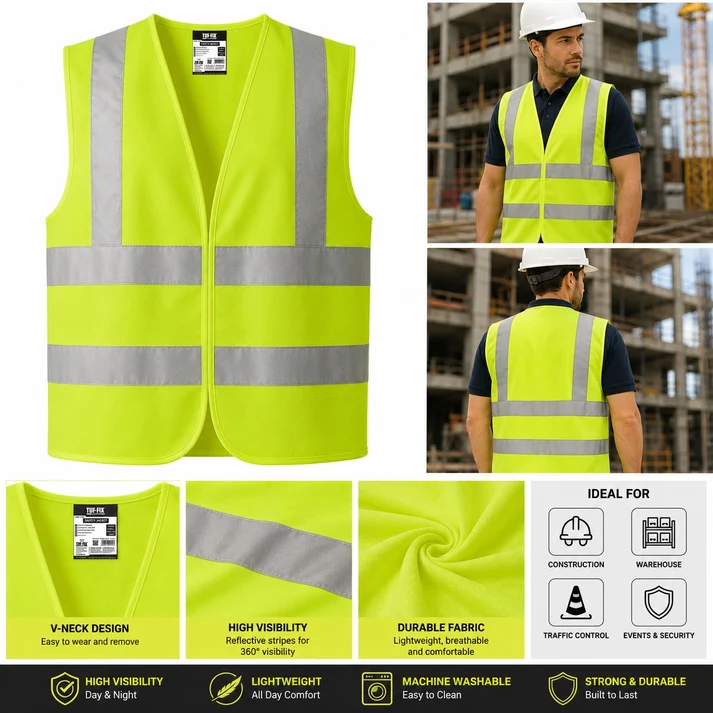 TUF-FIX SV029 SAFETY JACKETS 4TAPES - Image 2